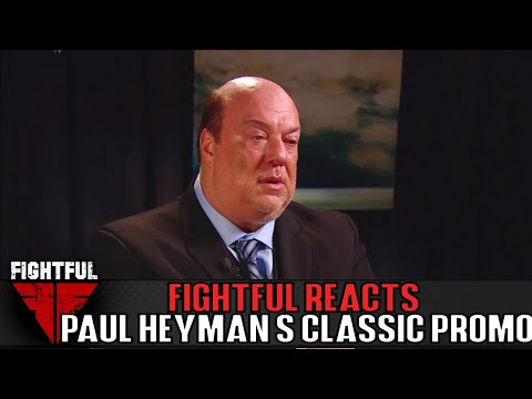 Fightful Reacts: Paul Heyman’s Amazing Promo About Brock Lesnar From 8/6/18 WWE Raw