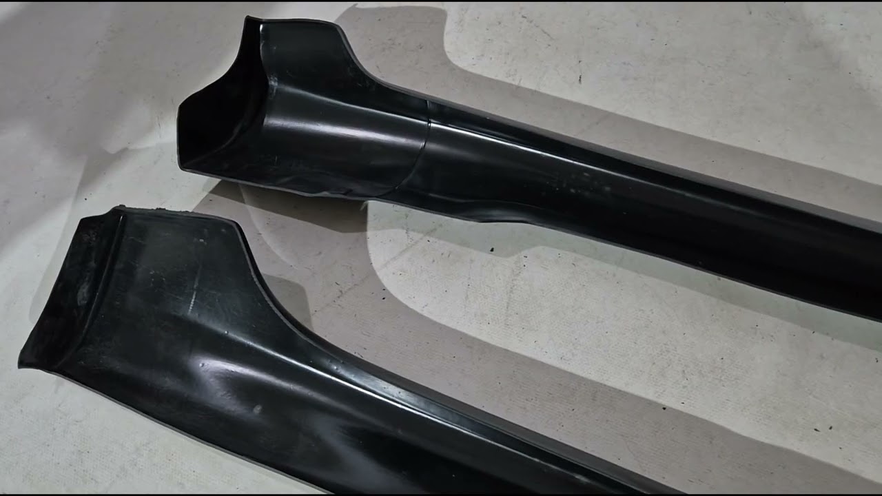 Боковые Пороги DPT (грунтованные под покраску) Video 1