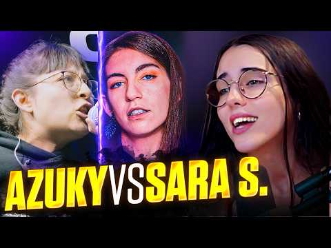 DARUMA REACCIONA 😱AZUKY vs SARA SOCAS🔥FMS WORLS SERIES 2025