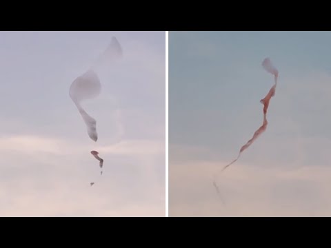 Mesmerizing footage shows starling murmuration dazzling the sky #Shorts