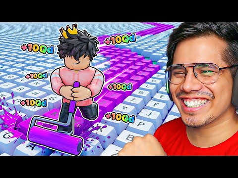 PAINT MY KEYBOARD ROBLOX 😱
