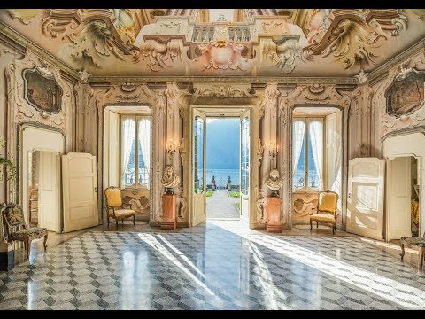 Lakefront Historic Villa Lake Como for rent with pool