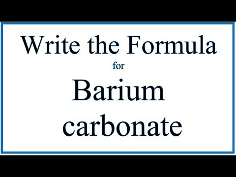 Barium Carbonate Powder