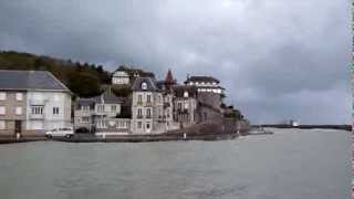 preview picture of video 'Le port de Saint Valéry en Caux (76) déborde'