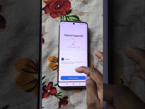 POCO X7 Xiaomi XyperOs 2 Update ✅ #Pocox7 #XyperOs2