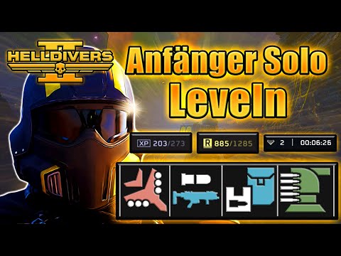 Helldivers 2 Alleine schmerzfrei und effektiv auf Level 20 kommen (Guide)