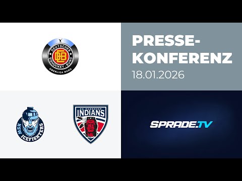 18.01.2026 - Pressekonferenz - KSW IceFighters Leipzig vs. Hannover Indians