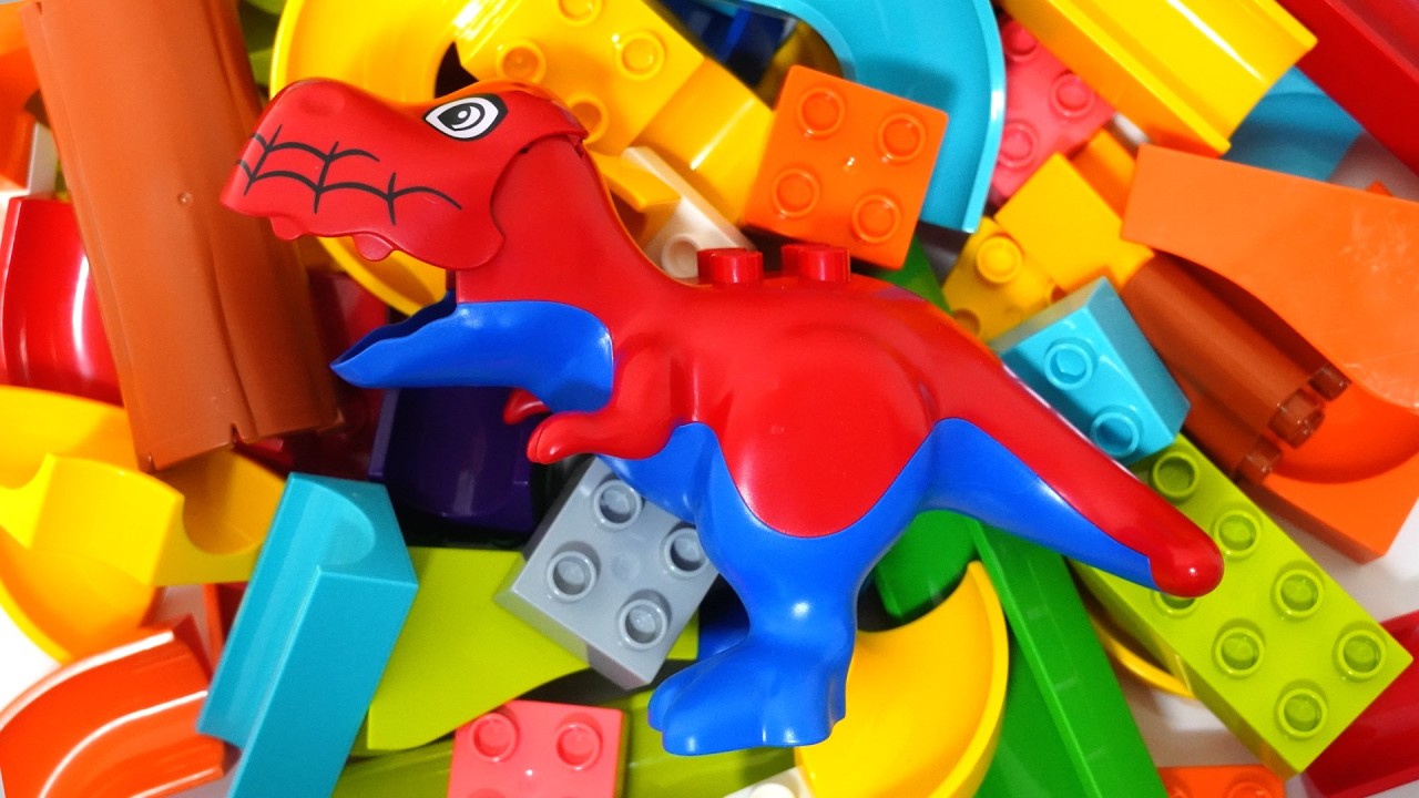 Satisfying Building Blocks Wow! A Spider-Rex 3D block coaster!