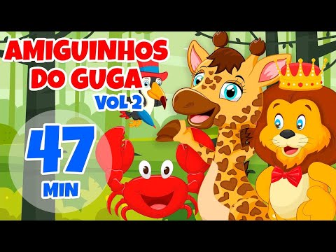 Amiguinhos do Guga vol 2 - Giramille 47 min | Desenho Animado Musical