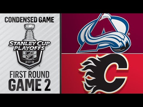 04/13/19 First Round, Gm2: Avalanche @ Flames