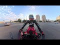 Ride 265 Insta 360 X4 Honda CBR650R 2025 Akrapovic Racing Line