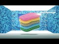 Livington Everclean Eponge à vaisselle Duo Sponge 16 x 9,5 x 1,5 cm, 5 Pièce/s