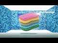 Livington Everclean Geschirrschwamm Duo Sponge 16 x 9.5 x 1.5 cm, 5 Stück