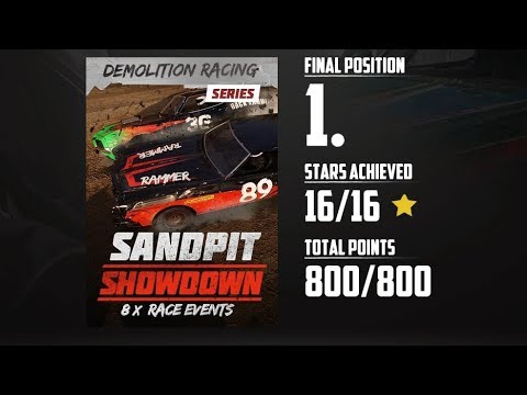 WRECKFEST Walkthrough Gameplay Part 65 - SANDPIT SHOWDOWN