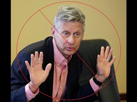 Gary Johnson FOR MANITORY VACCINES He's No Libertarian