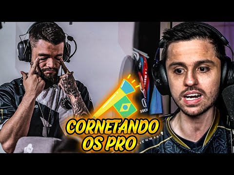 FAZE GANHA BR6 DA LIQUID E W7M GARANTE A VAGA! - CORNETANDO OS PRO