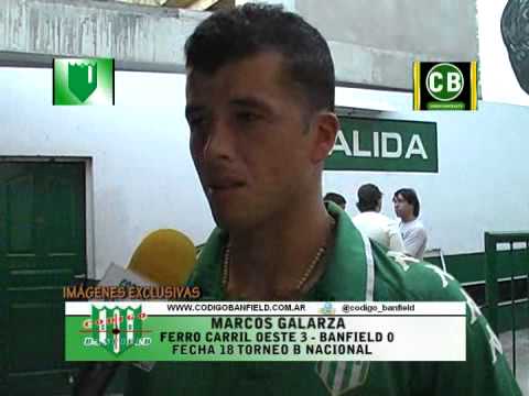 MARCOS GALARZA FERRO 3 - BANFIELD 0 FECHA 18 TORNRO BN 9-12-2012