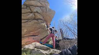 Video thumbnail of Chrome et formes, 6c. Targasonne