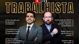Live Trabalhista de Acidentes