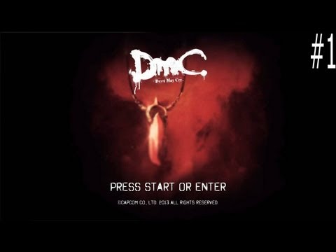 Let's Play DmC Devil May Cry - Part 1 "When Cutscenes Attack"