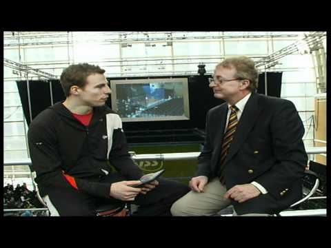 Nick Matthew Squash Champion Receives "The Conqueror"