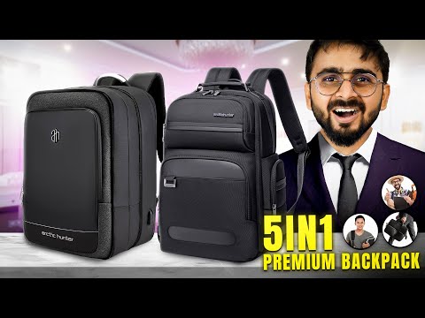 Waterproof School Backpack video 2