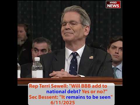 Sen Rochester: BBB= bad puts 100K jobs at risk; Bessent: Art Laffer expert PhD economist; add debt?