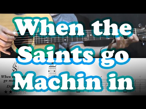 When The Saints Go Marching In - Fingerstyle Guitar Tutorial