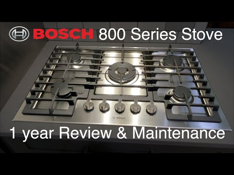 Bosch 800 Series Gas Stove - 1 Year Review