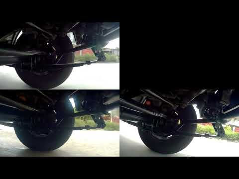 None vs Monro vs KYB shock comparison. Suzuki Samurai post RUF conversion