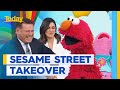 CHAOS As Karl And Sarah Try To Interview Jetlagged Elmo And Abby Cadabby TODAY Show Australia