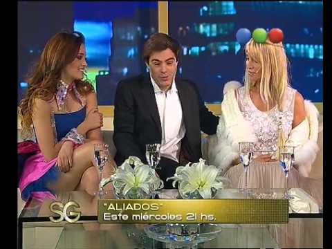 Oriana, Cris y Peter con Susana Gimenez - Aliados