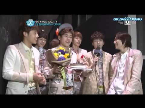 [eng] 130411 INFINITE Mnet backstage
