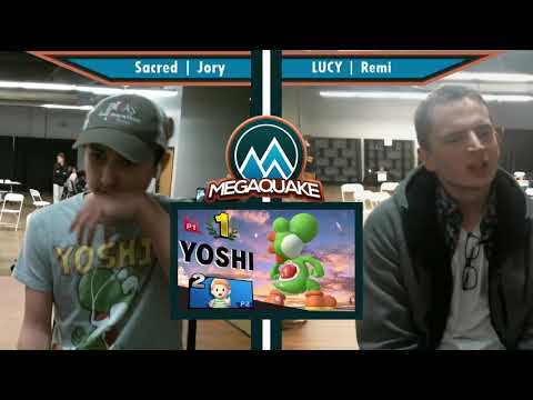 Megaquake! PDX Regional & Invitational - L. Finals - Sacred | Jory (Yoshi) vs LUCY | Remi (Lucas)