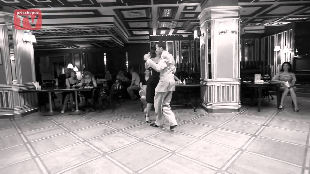 Michael Nadtochy and Ekaterina Meschanova, Russia, Moscow, Milonga "Cherchez la femme", 11.08.2010