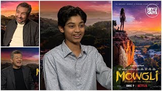 Andy Serkis, Rohan Chand &amp; Eddie Marsan on Mowgli, Netflix&#39;s dark vision of The Jungle Book