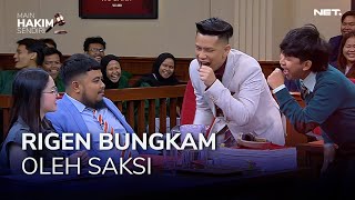 RIGEN MERAGUKAN SAKSI, MALAH KENA COUNTER! (2/4) MAIN HAKIM SENDIRI