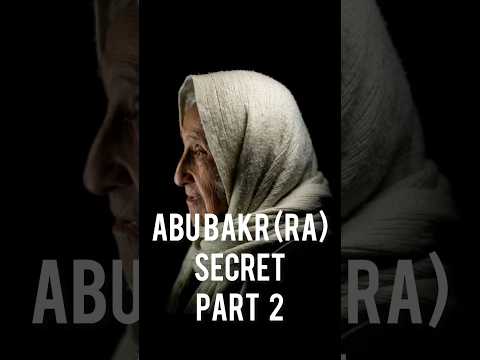 Abu Bakr (RA) secret-Part 2 #quran #islam #prophet #sahaba #leadership #abubakar #umar