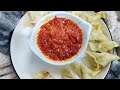 Chicken Momos Recipe | Momos Recipe with  Spicy Sauce | Steamed Dumplings | Homemade dumplings