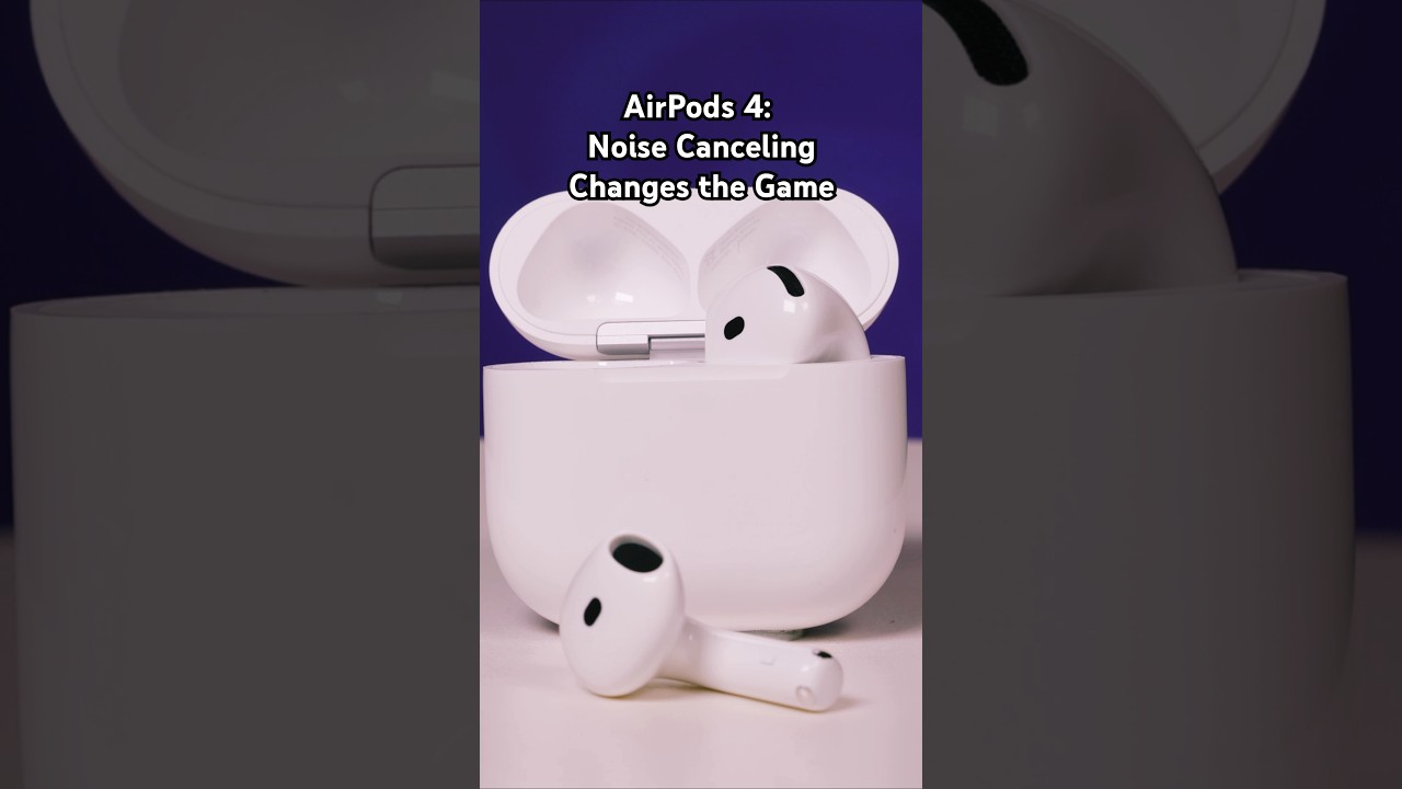 AirPods 4 Noise Canceling is Game Changing