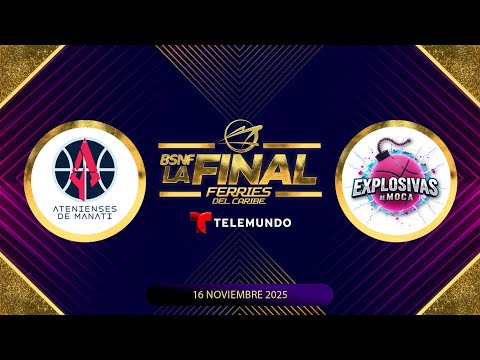 Atenienses de Manatí vs Explosivas de Moca