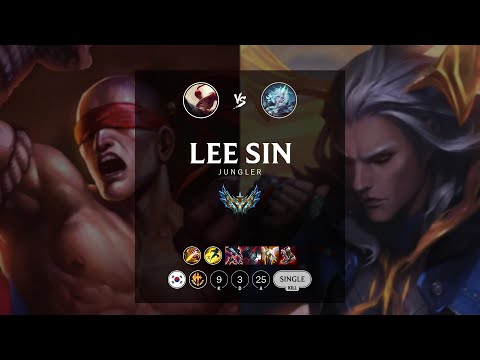 Lee Sin Jungle vs Viego - KR Challenger Patch 12.15