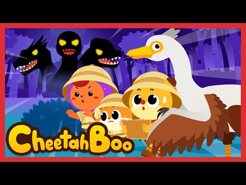 [🎉NEW] Legend says there’s monsters over there! | Dinosaur | Nursery rhymes & Kids Song #Cheetahboo