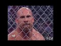Goldberg Vs Christian Steel Cage Match Goldberg Distroy Christian