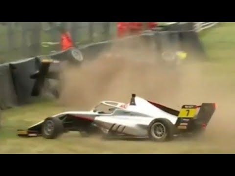 Isaac Barashi Flip - 2023 British F4 @ Oulton Park