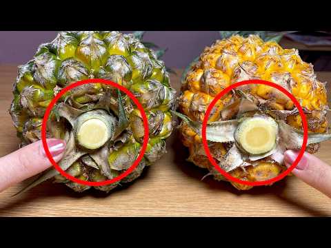 Just 5 Seconds to Know If a Pineapple Is Sweet or Sour!|Clever Tricks
