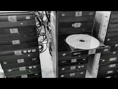 Massive DIY CD Ripping station.