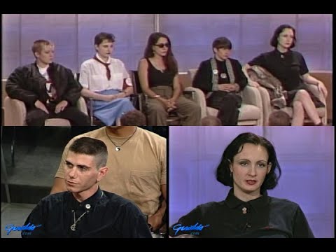 1993. Women skinheads, supremacist groups in studio describe the future they hope for