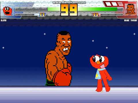 MUGEN battle #4046: Elmo vs IWBTG Bosses