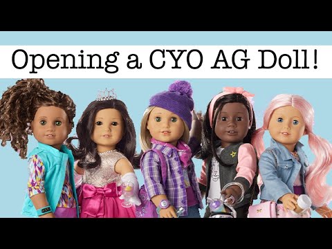 Unboxing My First CYO American Girl Doll!